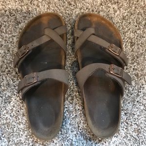 Mocha Birkenstocks